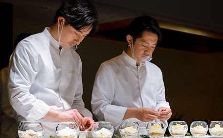 お客様も料理人も「unis」をハブに祝う気持ちを共有して生み出されるコミュニケーションを大切にしたい