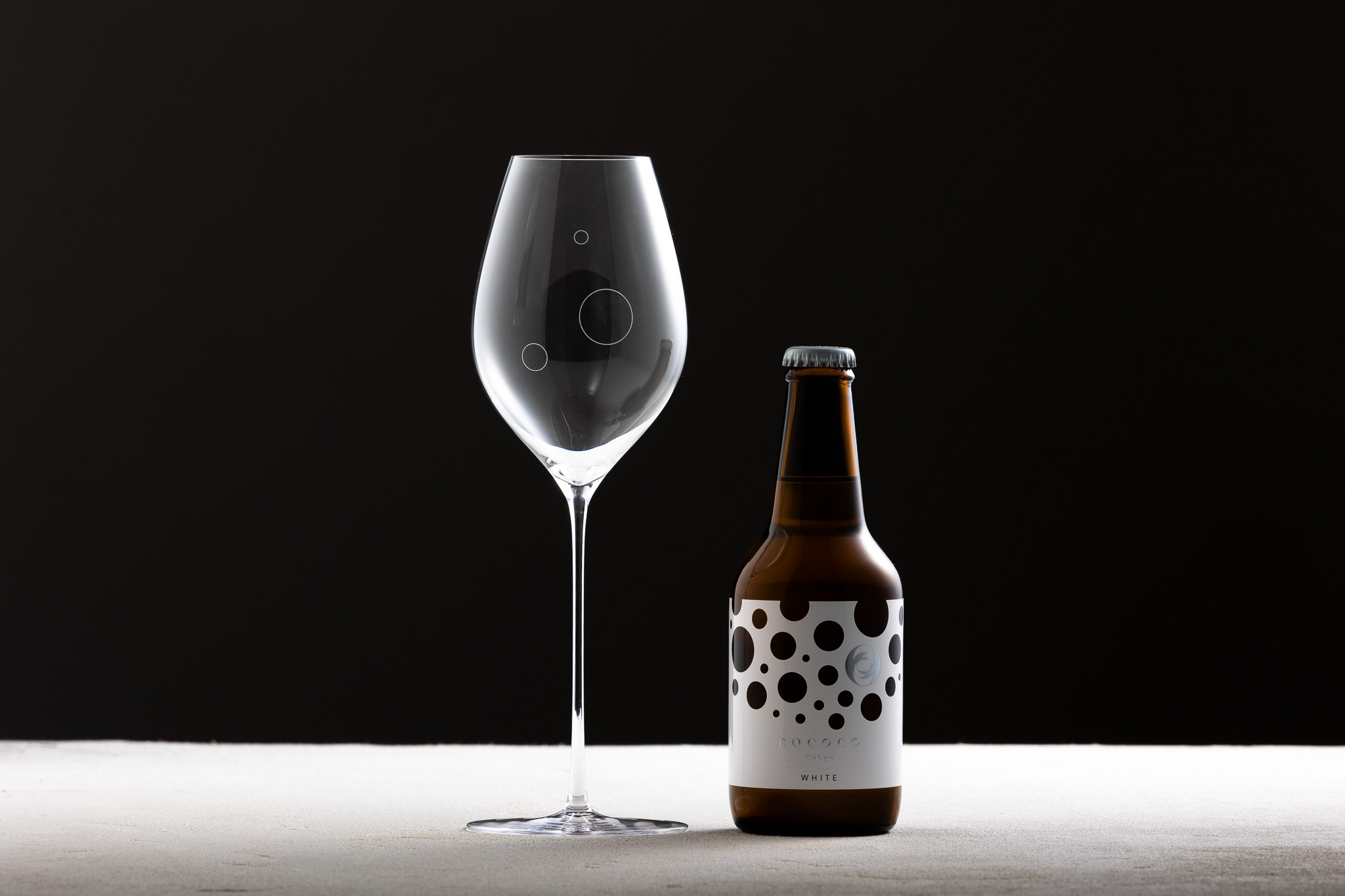 ROCOCO GLASS 日本で最もエレガントなビールグラス「ROCOCO Tokyo GLASS」が誕生！